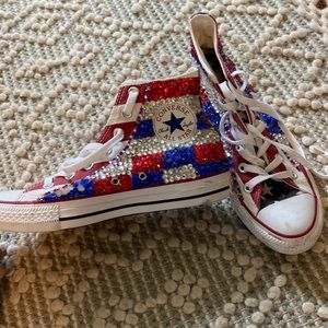 Custom Bedazzled Converse
